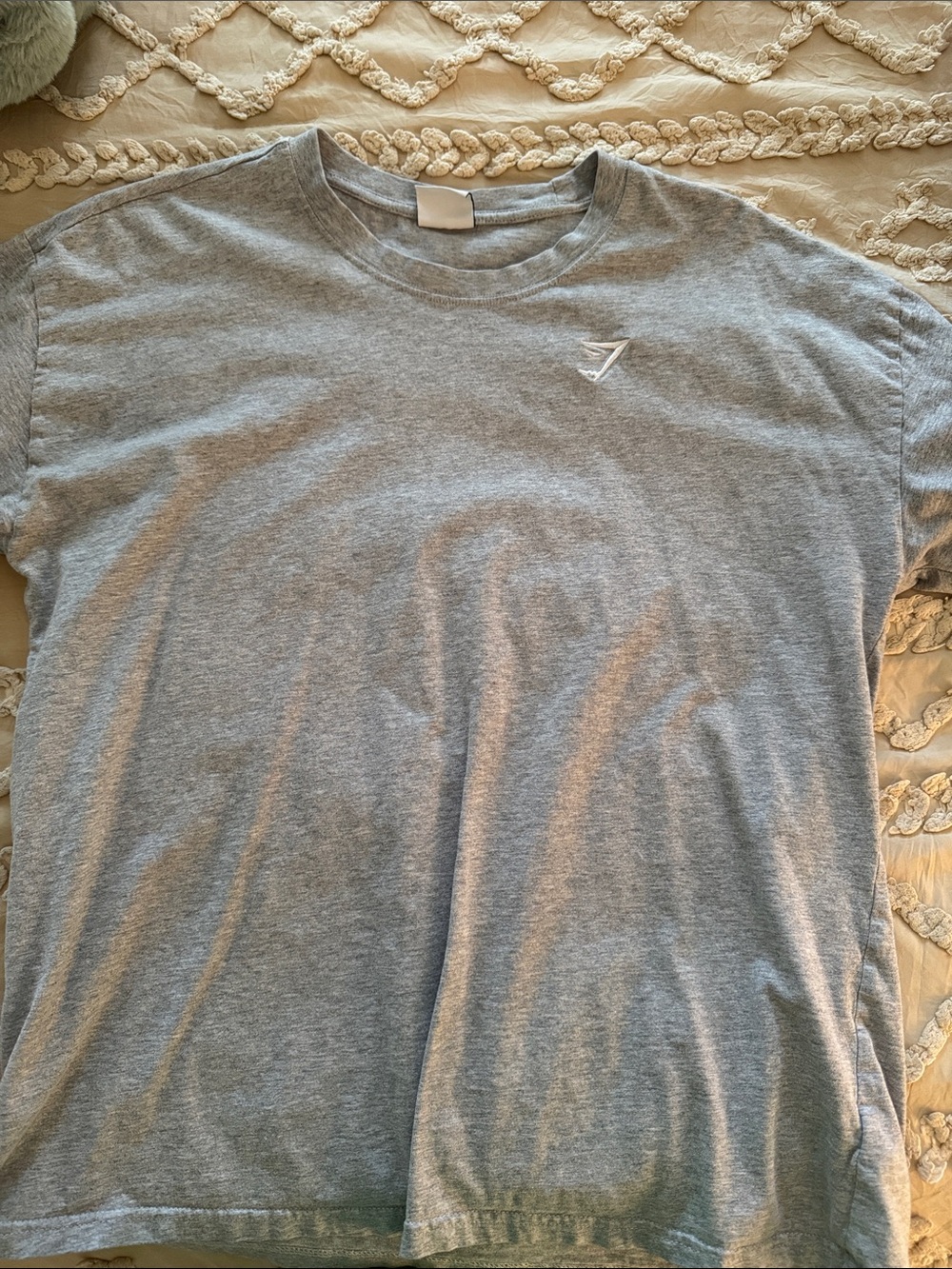 gymshark gray t shirt